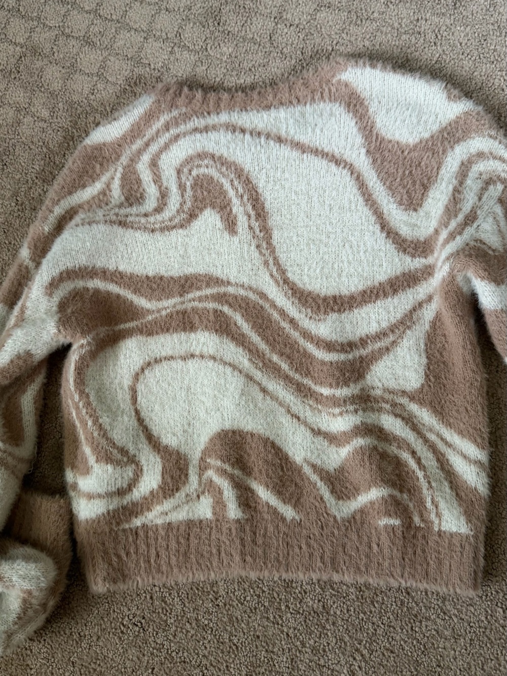 Hollister Fuzzy Crewneck Sweater - Picture 3 of 3